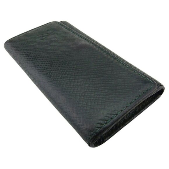 LOUIS VUITTON key case Taiga Taiga Leather Authentic USED - Picture 4 of 10